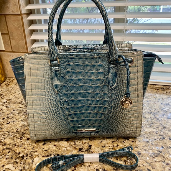 Brahmin Handbags - NWT Brahmin Aubree Petrol Ombre Melbourne